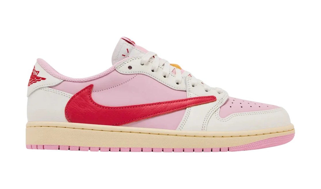 Air Jordan 1 Low OG Travis Scott Tropical Pink side view