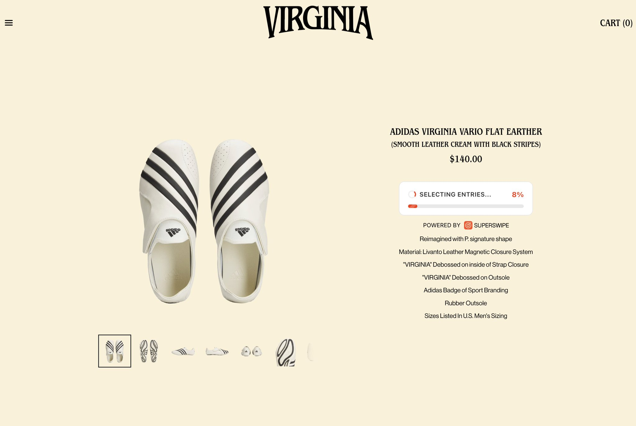 Selecting entries progress